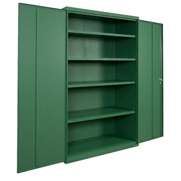 Shelf Commercial Storage Cabinets - HC482478-4-GN