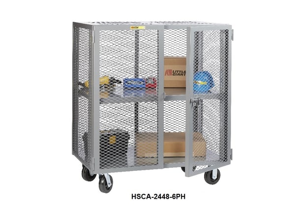 All-Welded Industrial Duty Security Truck - HSC-3048-6PH