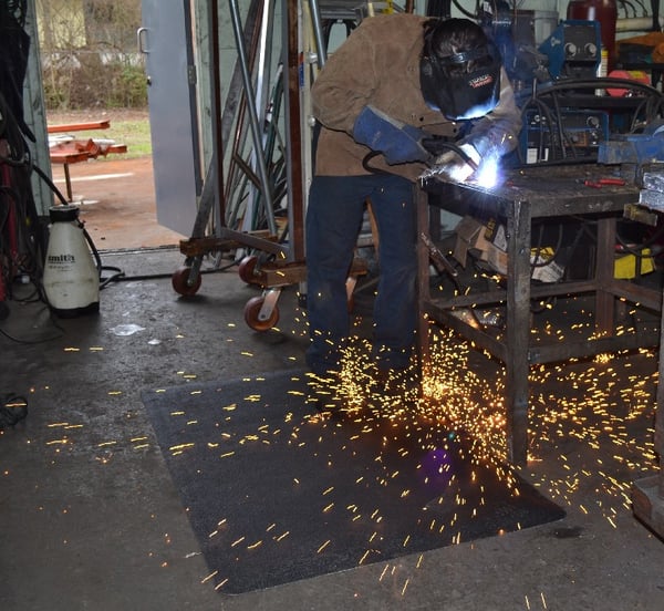 WeldSafe® Matting - 447.78X2X3BK