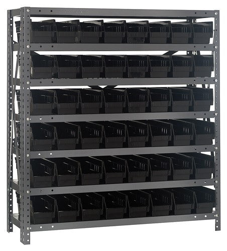 Shelf Bin Units -- Complete Packages - H1839-103-BK