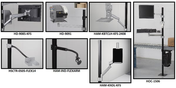 Basic Laminate Worktable - Accessories - HAM-KBTCLH-KFS-2408