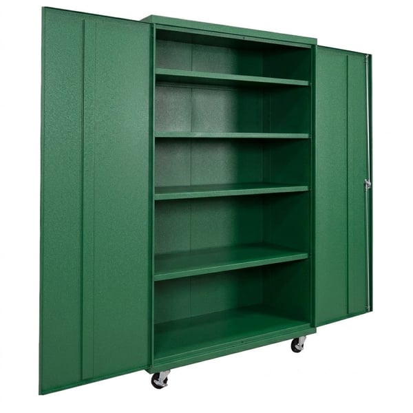 Shelf Commercial Storage Cabinets - HCM482478-4-GN