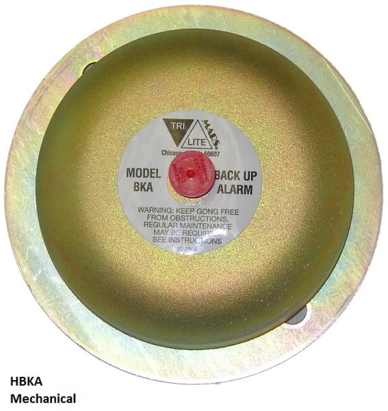 Mechanical Back-Up Alarms - HBKA
