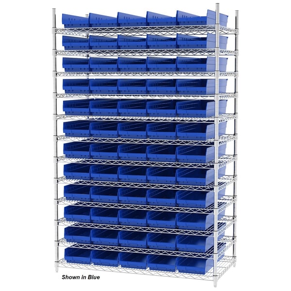 Shelf Bin Wire Systems - HAWS244830184-SCLAR
