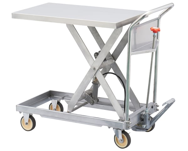 HLH Stainless Steel Hydraulic Lift Carts - HHLH-S150SUS