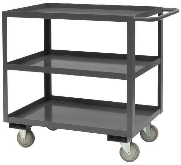 2 / 3 / 4 / 5 Shelf Stock Carts - HRSC-3060-3-95