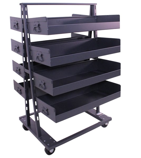 Heavy Duty A-Frame Carts - F89067VCGY