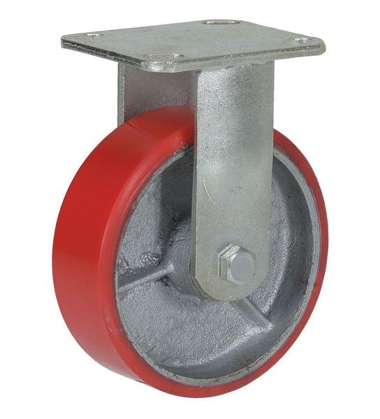 Polyurethane Caster Wheels - HCST-PU-6X2-R