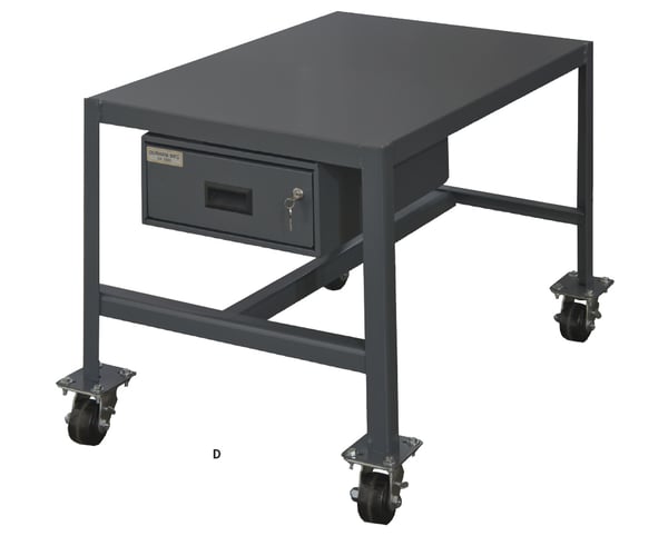Mobile & Stationary Machine Tables - HMTDM244842-2K195