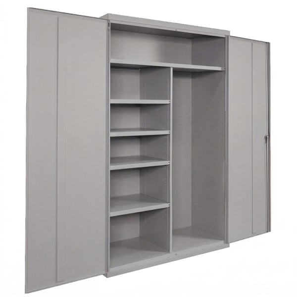 Janitorial Commercial Storage Cabinets - HCJ482478-4-LG