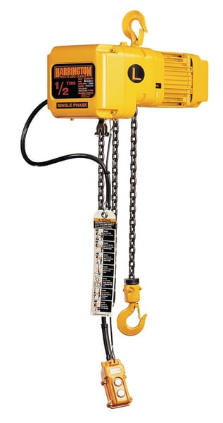 Options For Heavy Duty Single Phase Hoist - HSNERM020L-LOADCHAIN