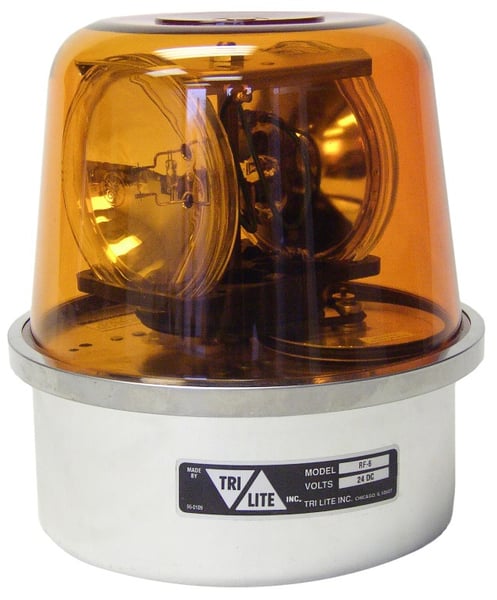 Heavy Duty Twin Sealed Beam Rotator Beacon - HRF6L1-120P