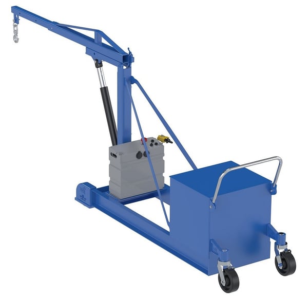 Counter Balanced Floor Cranes - HCBFC-2000-DC