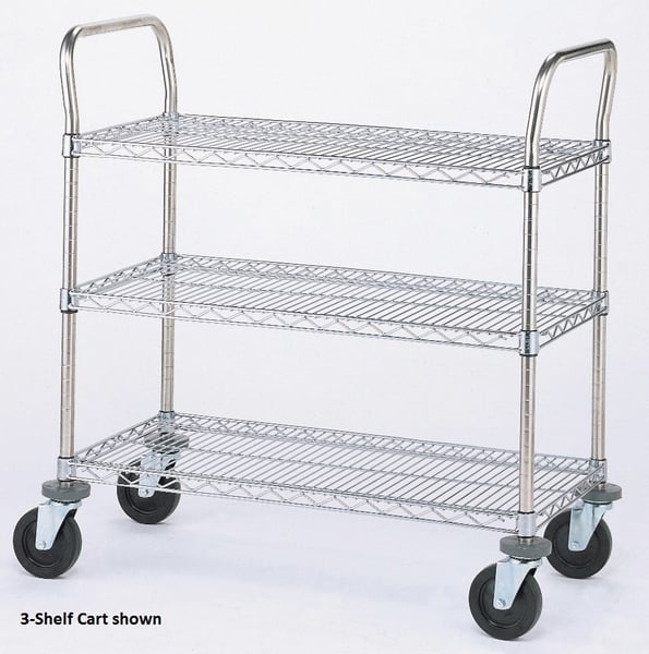 Wire Utility Carts - HJ1836CU3