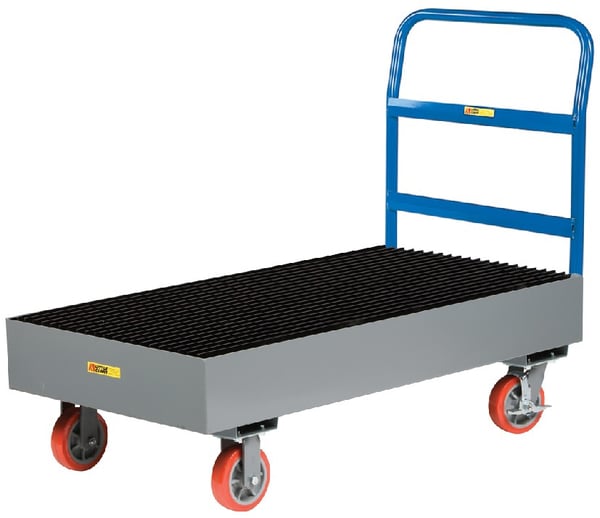 All-Welded Spill Control Cart - HSSB512566-6PYBK