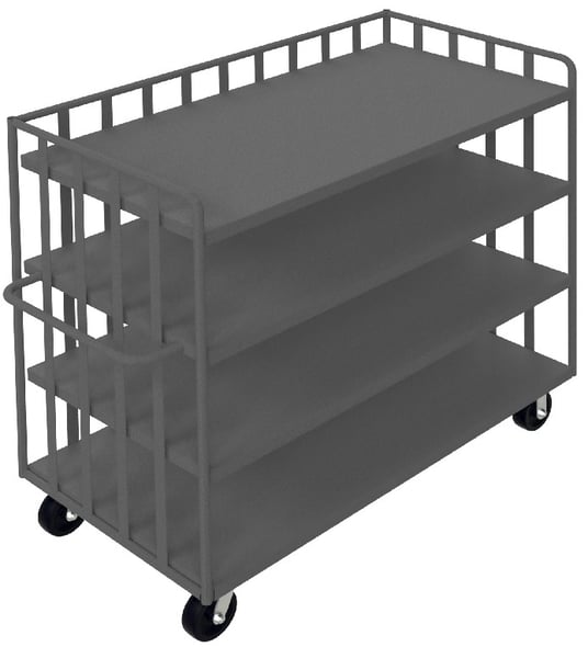 Open Portable Shelf Cart - HOPT-6030-95
