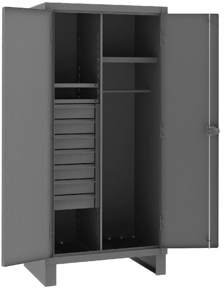 Extra Heavy Duty Storage Cabinets - HHDWC243678-7M95