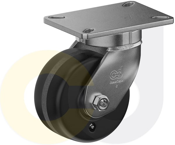 CasterDepot Top Plate Casters - Phenolic Wheel - Capacities Up To 3500 Lbs. - HC014.270