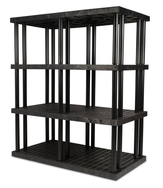 Dura-Shelf® Plastic Bulk Shelving - HS6636X4