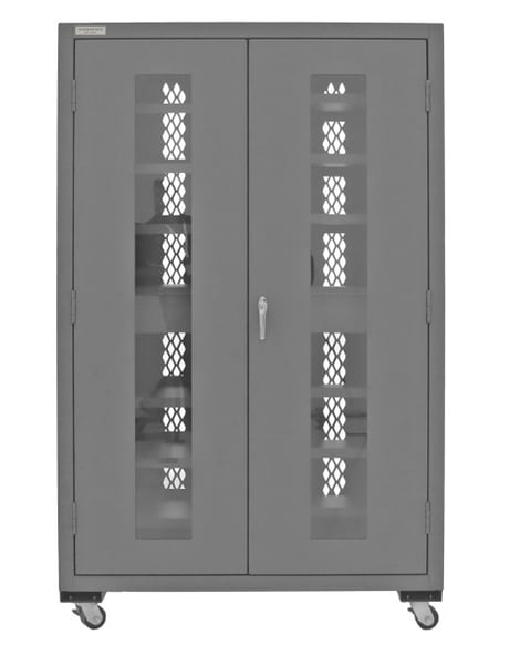 Secure Tool Charging Cabinet: Mobile Or Stationary - H2502MCS-12S-95