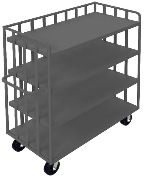 Open Portable Shelf Cart - HOPT-4824-95
