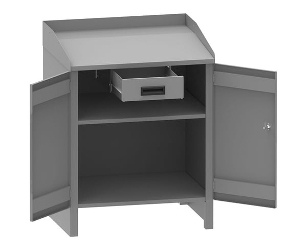 Extra Heavy Duty Shop Cabinet Desks - H2136.pu