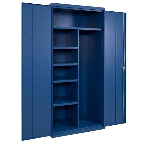 Janitorial Commercial Storage Cabinets - HCJ362478-4-BL