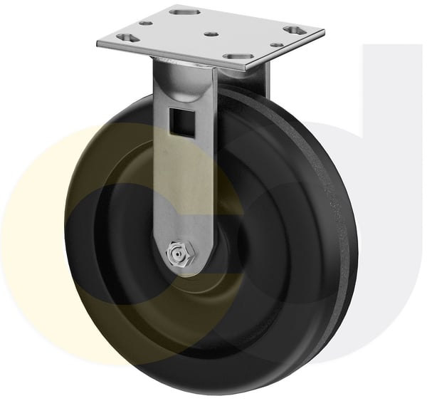 CasterDepot Top Plate Casters - Phenolic Wheel - Capacities Up To 1250 Lbs. - HC009.007
