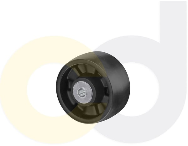 CasterDepot Top Plate Casters - Glass-Filled Nylon Wheel- Capacities Up To 1250 Lbs. - HW003.807