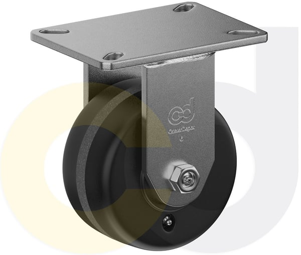 CasterDepot Top Plate Casters - Phenolic Wheel - Capacities Up To 3500 Lbs. - HC014.268