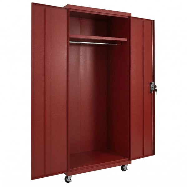 Wardrobe Commercial Storage Cabinet - HCWM362478-4-RD