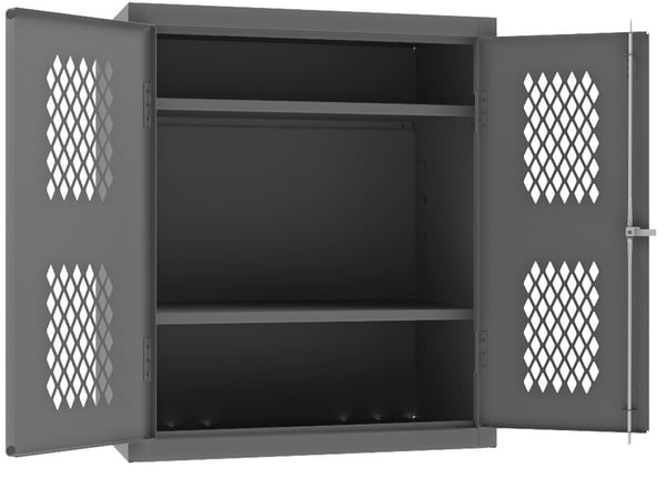 Heavy Duty Ventilated Cabinets With Adjustable Shelves - HEMDC-362442-95