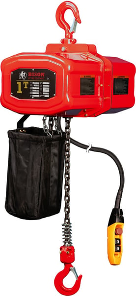 BISON Single Phase Electric Chain Hoist - HH-B50
