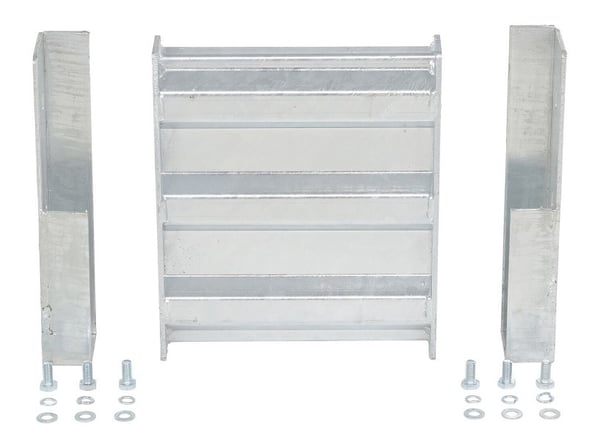 Structural Galvanized Guard Rail - HGR-F3R-DI-1-HDG
