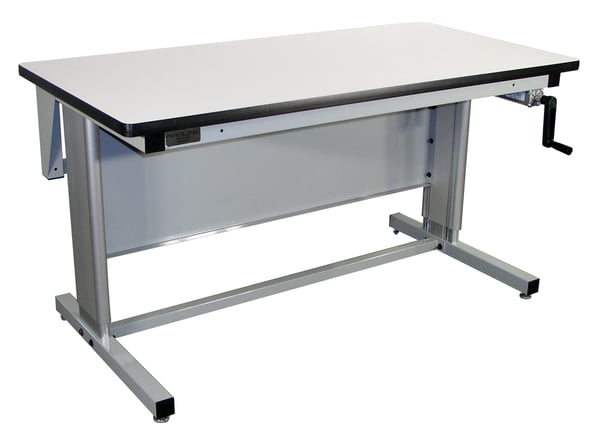 Ergonomic Base Work Stations - HEL6030P-GY
