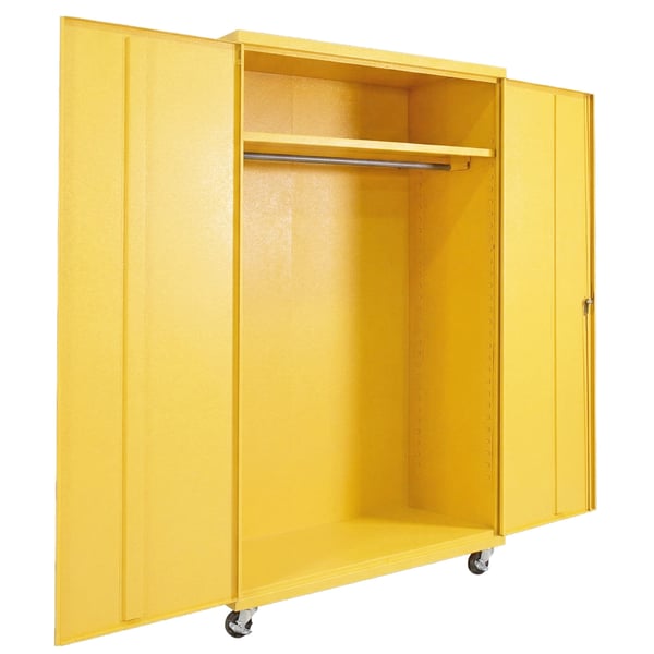 Wardrobe Commercial Storage Cabinet - HCWM482478-4-YL