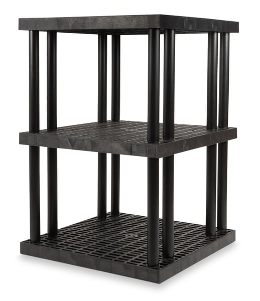 Dura-Shelf® Plastic Bulk Shelving - HS3636X3