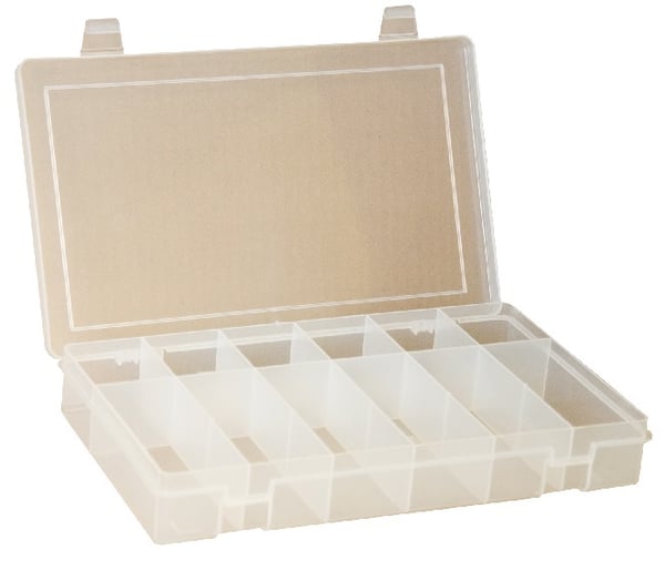 Plastic Boxes For Steel Box Racks - HLP6-Clear