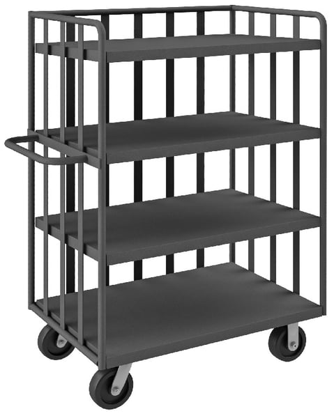 Open Portable Shelf Cart - HOPT-3624-95