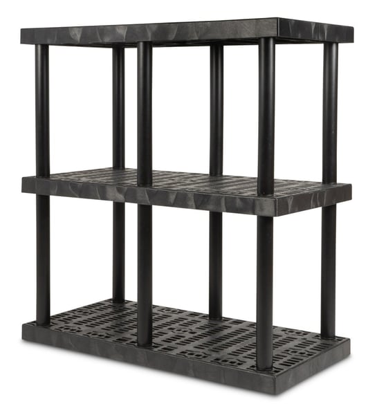 Dura-Shelf® Plastic Bulk Shelving - HS4824X3