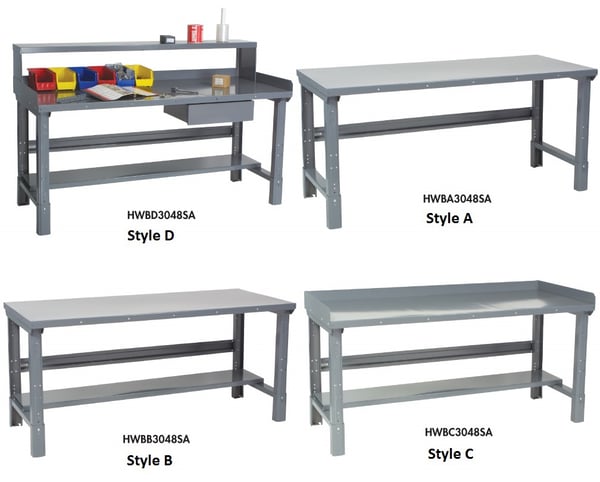 Tri-Boro Work-Master Work Benches - HWBD3060SA