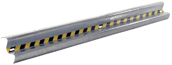 Galvanized Bolt-On Guard Rail - HGR-F2R-BO-9-HDG