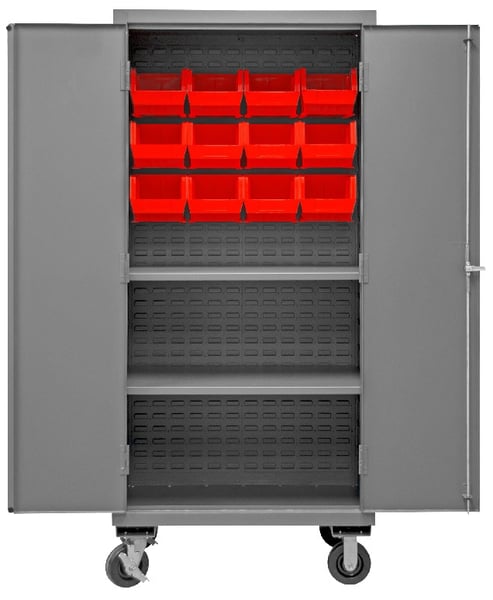 16 Gauge, Mobile Cabinets - H2501M-BLP-12-2S-1795