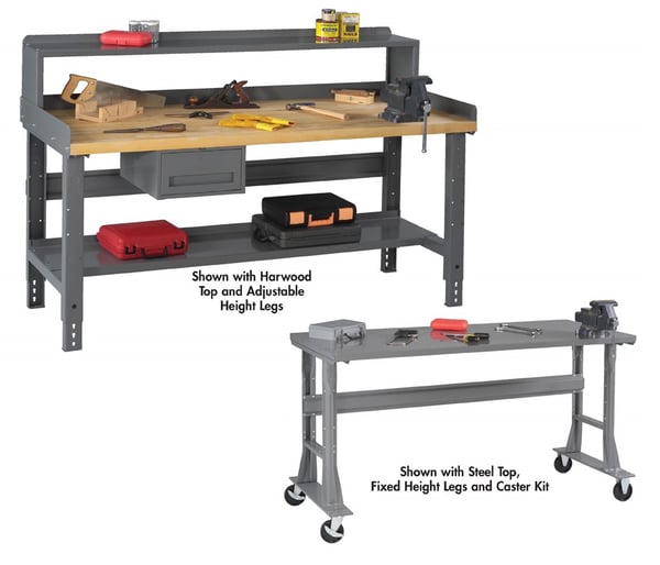 Heavy-Duty Industrial Workbenches - HWBA-1-3060S