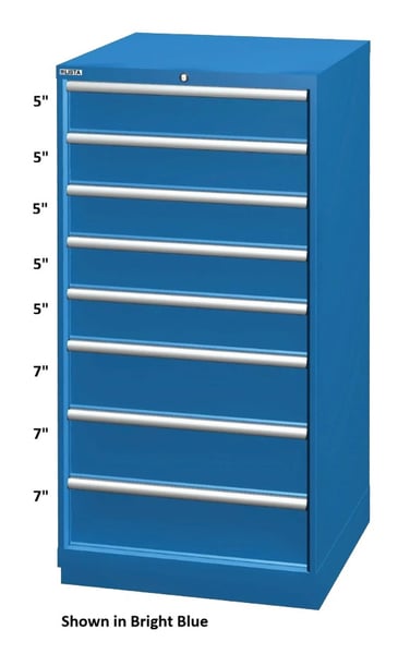LISTA XPRESS Eye Level Cabinets - HSC13-0801A-FTKABB