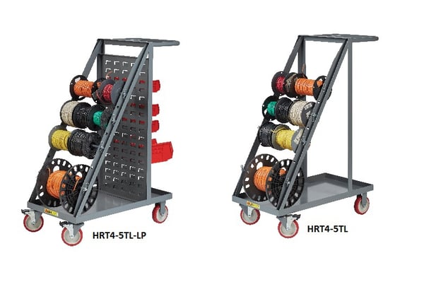 All-Welded Wire Reel Cart - HRT4-5TL-LP