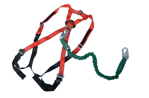 Web Lanyard With Safety Harness - HWP-LH-S