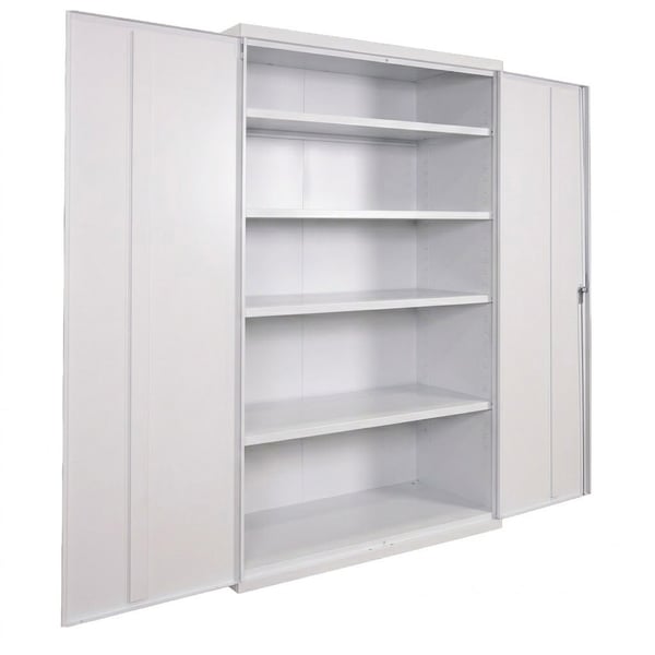 Shelf Commercial Storage Cabinets - HC482478-4-WH