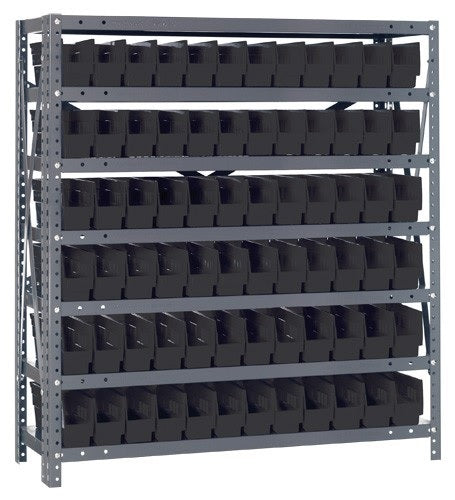 Shelf Bin Units -- Complete Packages - H1239-100-BK