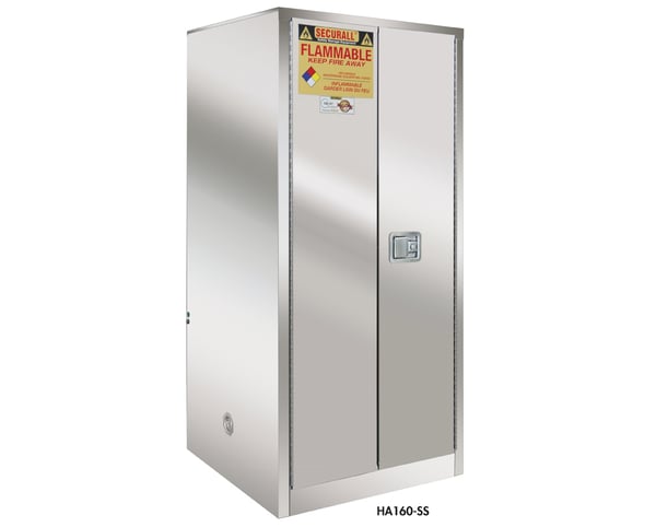Stainless Steel Flammable Storage Cabinets - HA330-SS
